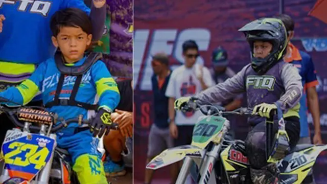 Tampil Cemerlang di Seri Perdana, Dua Rider Cilik Dzikra dan Kenji Siap Bersaing Lagi di Kejurnas Motocross & Grasstrack 2024