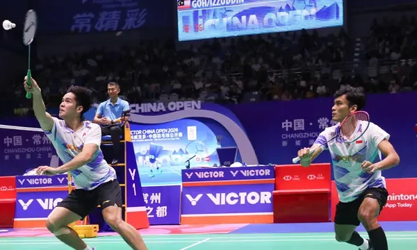 Kurang Nekat, Fikri/Daniel Terhenti di Semifinal China Open 2024