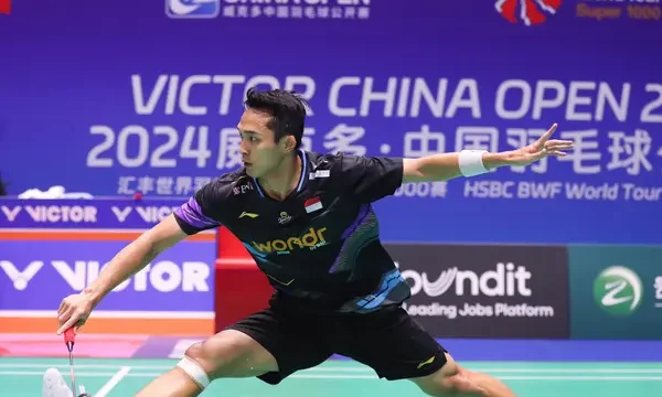 Hasil China Open 2024: Dramatis, Jonatan Christie Lolos ke Perempat Final