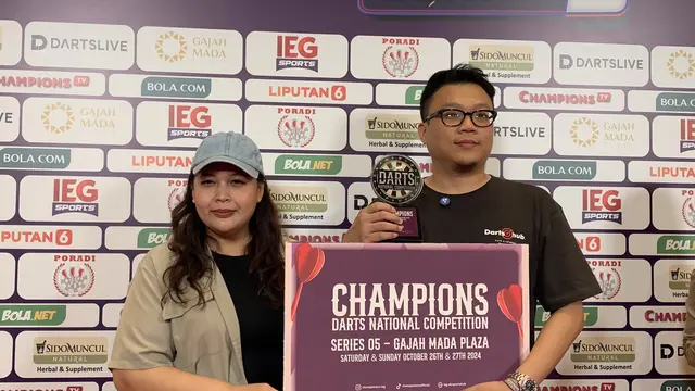 Juara Darts National Competition Series 05, Benny Tandean Pasang Target Tinggi di Final Series