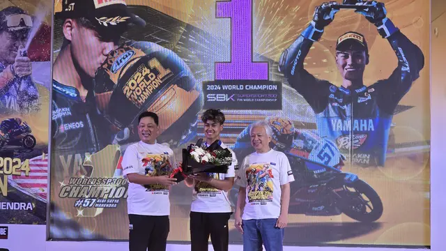 2 Balapan Krusial yang Bantu Aldi Satya Mahendra Jadi Juara Dunia World Supersport 300