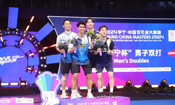 Hasil China Masters 2024: Kejutan Sabar/Reza Terhenti di Final