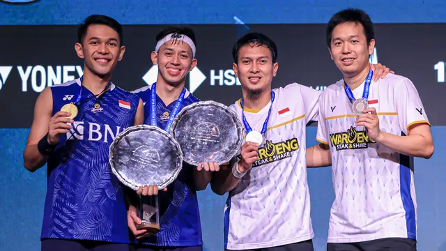 Reaksi Fajar Alfian usai Hendra Setiawan Umumkan Pensiun dari Badminton