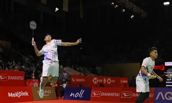 Hasil Indonesia Masters 2025: Susah Serang ke Jantung Pertahanan Lawan Jadi Penyebab Leo/Bagas Kalah