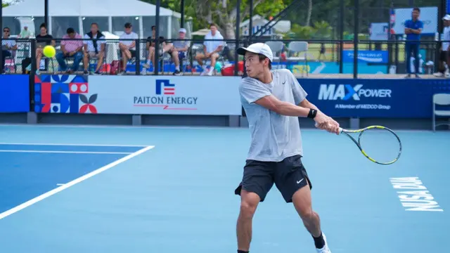 Nathan Barki Lolos Babak Kedua M-25 Men's World Tennis Championship 2024