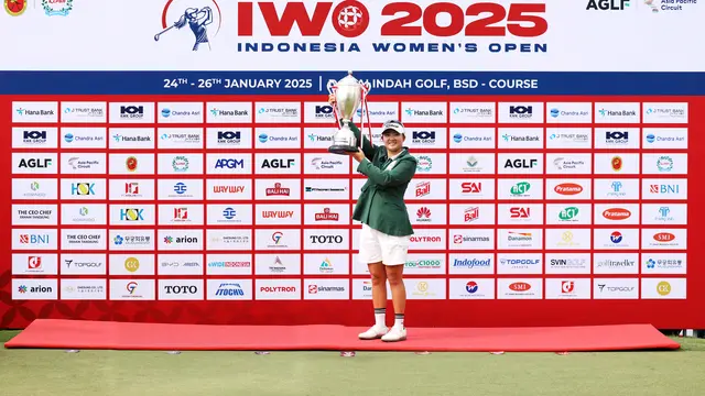 Berjaya di Hari Terakhir, Pegolf Korea Hwang Yoona Juara Indonesia Women's Open 2025