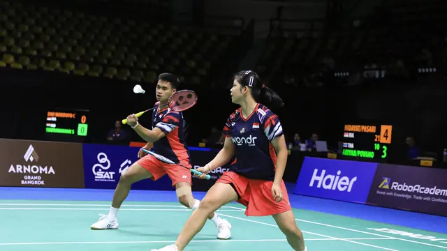 Hasil Thailand Masters 2025: Jafar/Felisha Lolos ke Perempat Final