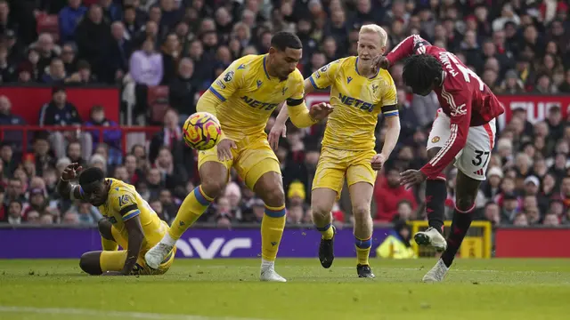 Manchester United di Ambang Sejarah Memalukan usai Ditaklukkan Crystal Palace